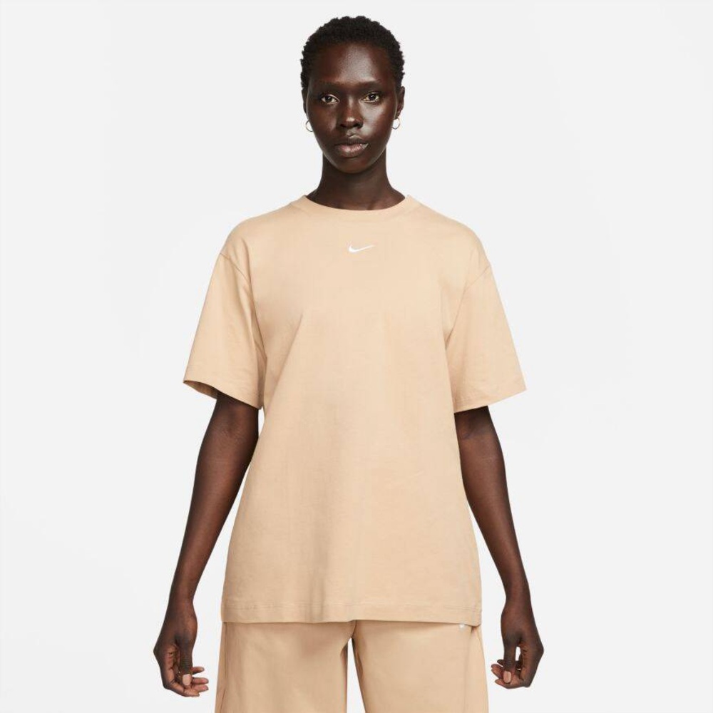 Nike Tan Boxy Short Sleeve Tee
